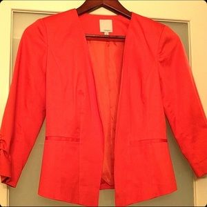 Nordstrom halogen orange blazer